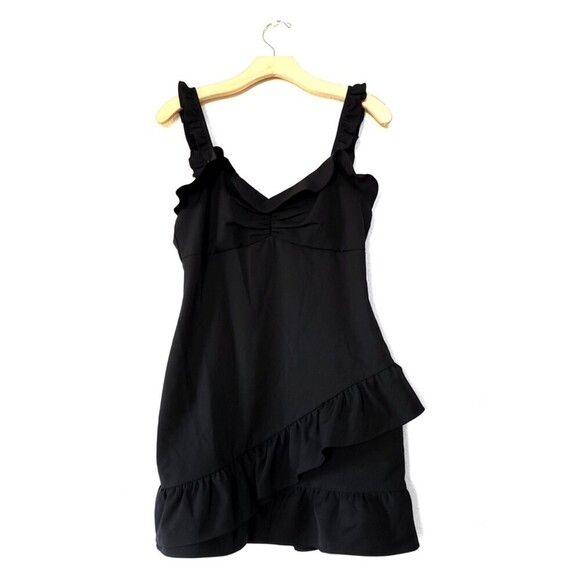 NWT Lovers and Friends Nicolette Ruffled Mini Dress Lolita Coquette Romantic - Picture 2 of 10